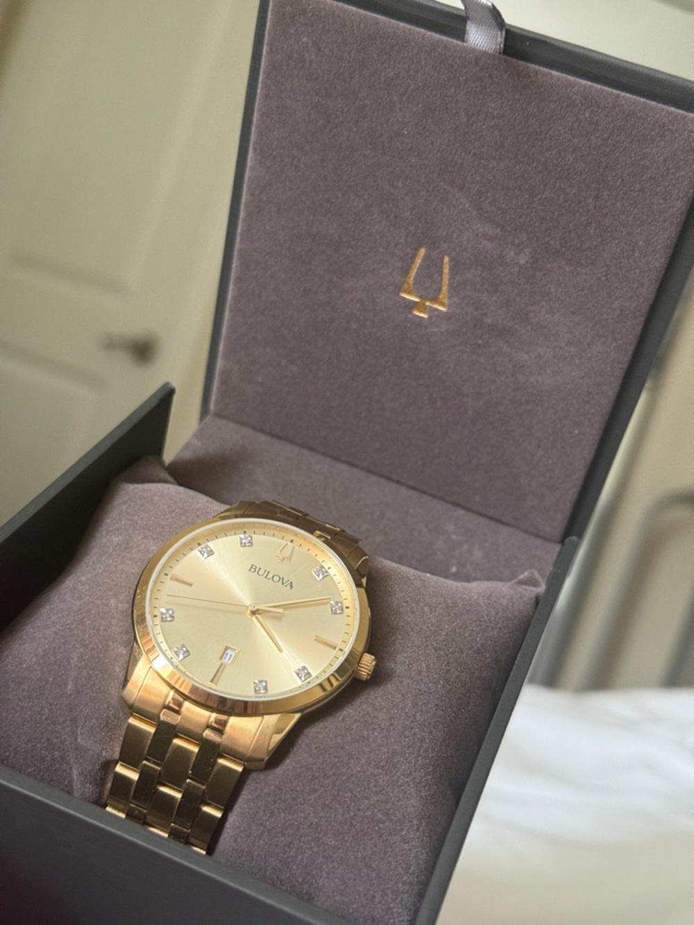 Bulova Gold Sutton Watch